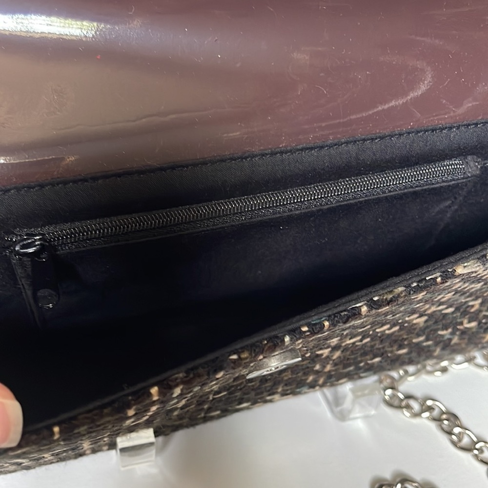 Tweed Rectangular Handbag - image 5